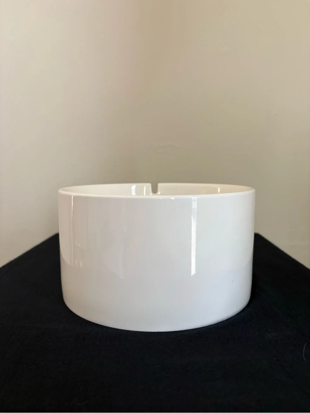 Ceramic Cat Dog Water Fountain Replacement Bowl Base White 71 oz PART ONLY